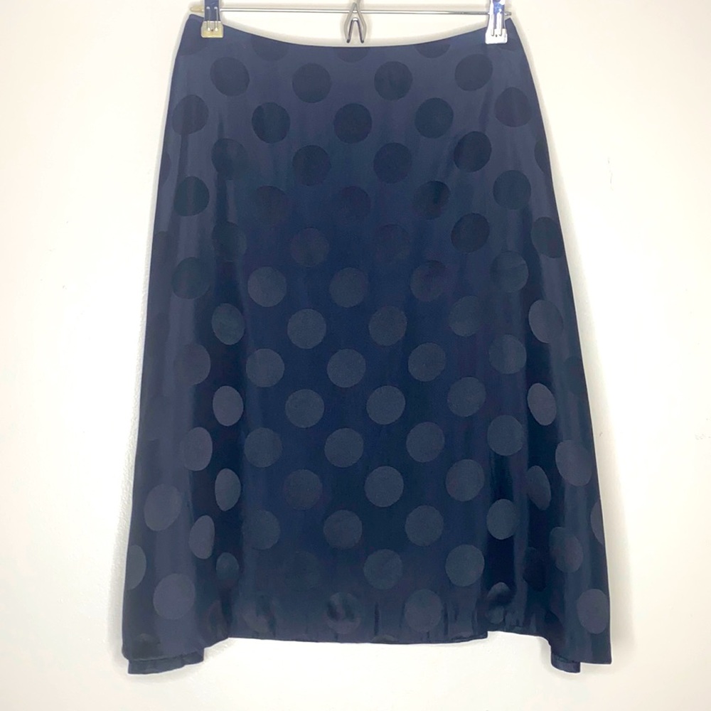 H&M: Black Polka Dot Skirt